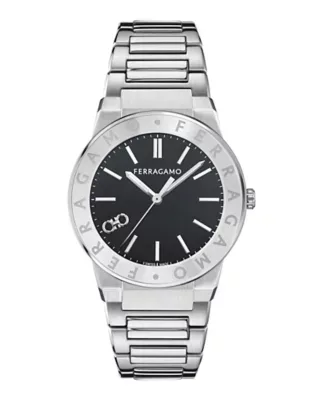 Sapphire Logo Bracelet Watch by Ferragamo
