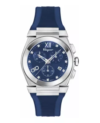 Vega Chrono Silicone Watch by Ferragamo