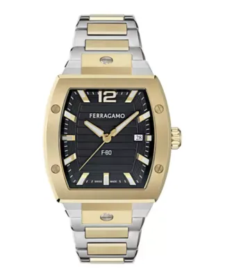 F-80 Tonneau Bracelet Watch by Ferragamo