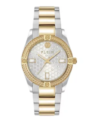 Plein Icon Chain Crystal Watch
