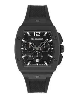 F-80 Tonneau Chrono Silicone Watch