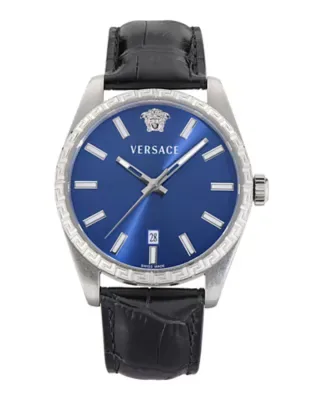 Millenyium Leather Watch by Versace