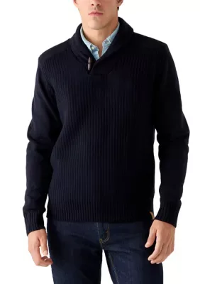 Shawl Collar Toggle Pullover by Weatherproof Vintage