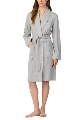 Lauren Ralph Lauren Cotton Shawl Wrap Robe