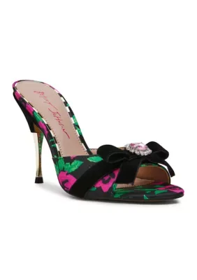 Honey Bow Heel Sandals by Betsey Johnson