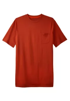 Heavyweight Longer-Length Pocket Crewneck T-Shirt by Boulder Creek