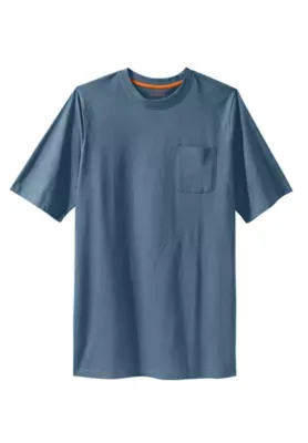Heavyweight Longer-Length Pocket Crewneck T-Shirt by Boulder Creek