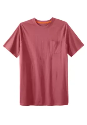 Heavyweight Longer-Length Pocket Crewneck T-Shirt by Boulder Creek