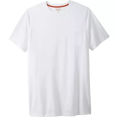 Heavyweight Longer-Length Pocket Crewneck T-Shirt by Boulder Creek