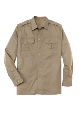 Long Sleeve Pilot Shirt by Boulder Creek
