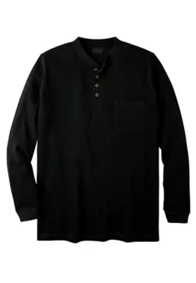 Thermal Pocket Longer-Length Henley by Boulder Creek