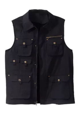 9 Pocket Twill Utility Vest by Boulder Creek
