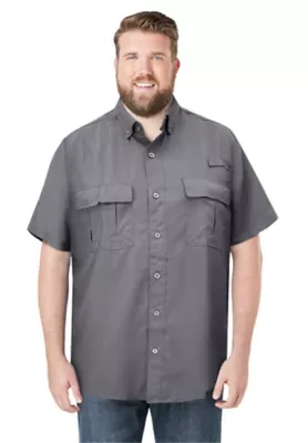 Off-Shore Short-Sleeve Sports Shirt by Boulder Creek