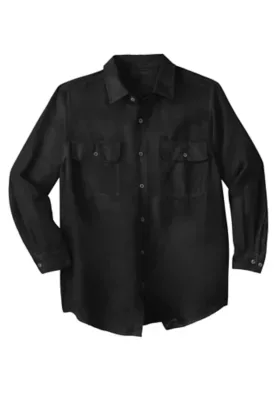 Long Sleeve Moleskin Shirt by Boulder Creek