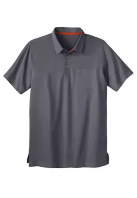 Longer-Length Heavyweight Polo - Steel by Boulder Creek