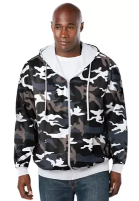 Full-Zip Thermal Hoodie