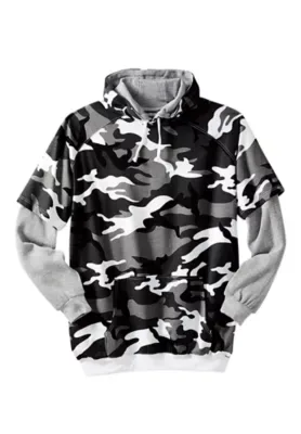 Thermal-Lined Layered Look Hoodie by Boulder Creek