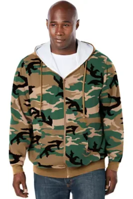 Full-Zip Thermal Hoodie