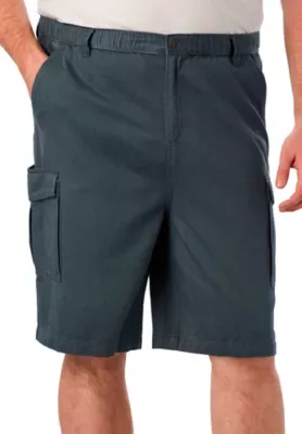 Renegade 9 Full Elastic Waist Cargo Shorts by Boulder Creek