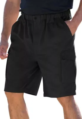 Renegade 9 Full Elastic Waist Cargo Shorts by Boulder Creek
