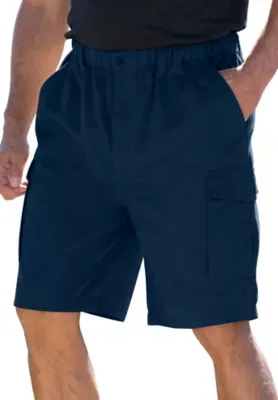 Renegade 9 Full Elastic Waist Cargo Shorts by Boulder Creek