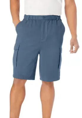 Renegade 9 Full Elastic Waist Cargo Shorts by Boulder Creek