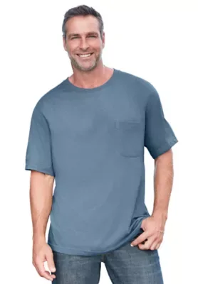 Heavyweight Pocket Crewneck T-Shirt by Boulder Creek