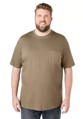 Heavyweight Pocket Crewneck T-Shirt by Boulder Creek