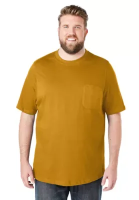 Heavyweight Pocket Crewneck T-Shirt by Boulder Creek