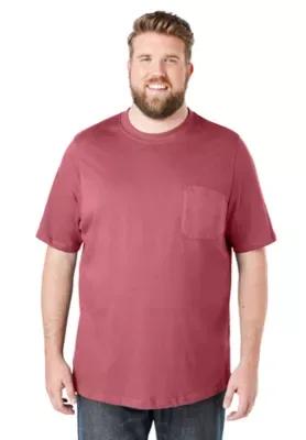 Heavyweight Pocket Crewneck T-Shirt by Boulder Creek