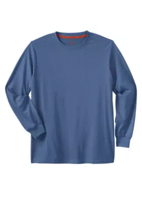 Heavyweight Long-Sleeve No Pocket Crewneck Tee by Boulder Creek