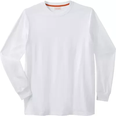 Heavyweight Long-Sleeve No Pocket Crewneck Tee by Boulder Creek