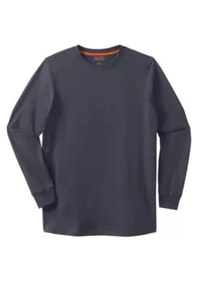Heavyweight Long-Sleeve No Pocket Crewneck Tee by Boulder Creek