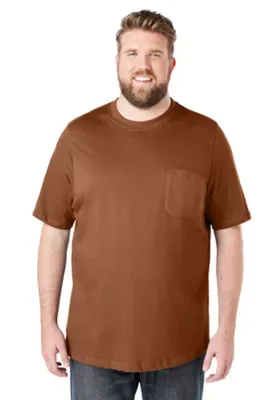 Heavyweight Pocket Crewneck T-Shirt by Boulder Creek