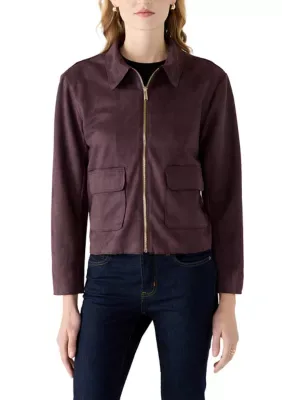 Full Zip Jacket with Pocket Details