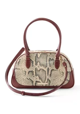 Angie Multi Snake Print Shoulder Bag by Brahmin