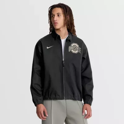 NCAA Nike Ohio State Buckeyes Local Full-Zip Twill Jacket by Nike