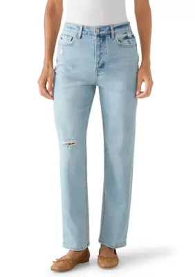 The Sky Highest Rise Straight Leg Jeans by Scotch & Soda