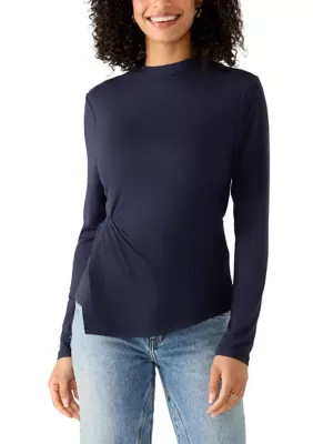 Long Sleeve Twist Top by Scotch & Soda