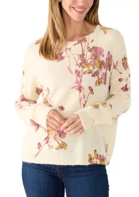 Electric Bouquets Crew Neck Sweater