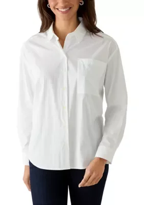 Long Sleeve Button Up Shirt by Rafaella