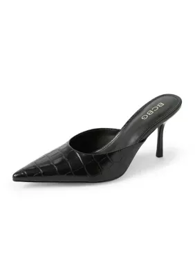 Nixxa Crock Pattern Heels by BCBG