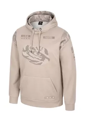 NCAA LSU Tigers Fort Bliss Poly Hoodie by Colosseum