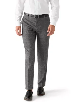 Checked Performance Dress Pants by Report