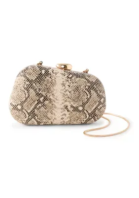 Vegan Leather Evening Bag by Moda Luxe
