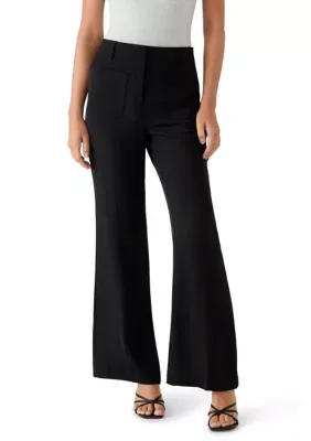 Mid Rise Flare Leg Pants by Laundry by Shelli Segal