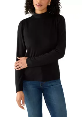 Long Sleeve Turtleneck Top by 1.State
