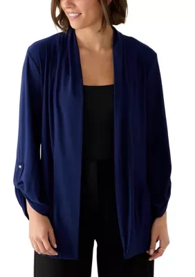 Woven Cardigan by Chaus