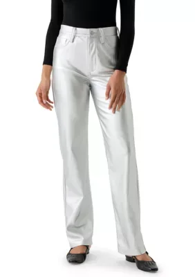 Plated Straight Leg Pants by Joe's Jeans