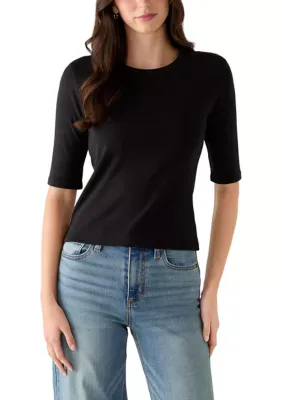 Elbow Sleeve Boat Neck Shirt by Joe's Jeans